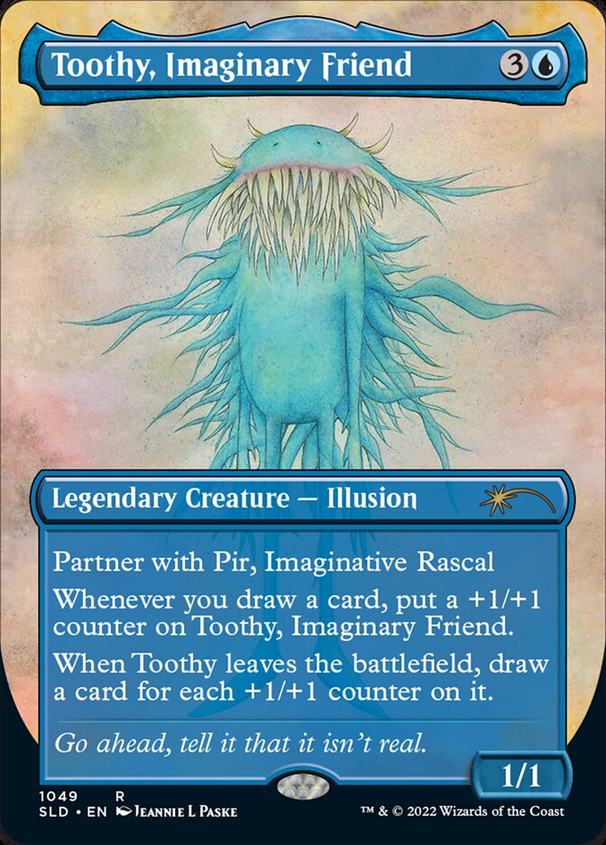 Toothy, Imaginary Friend (Borderless) [Secret Lair Drop Series] | PLUS EV GAMES 
