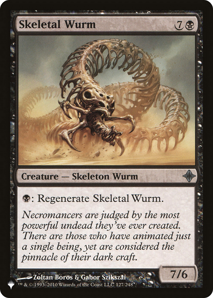 Skeletal Wurm [The List Reprints] | PLUS EV GAMES 