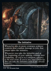 The Initiative // Undercity Double-Sided Token [Commander Legends: Battle for Baldur's Gate Tokens] | PLUS EV GAMES 