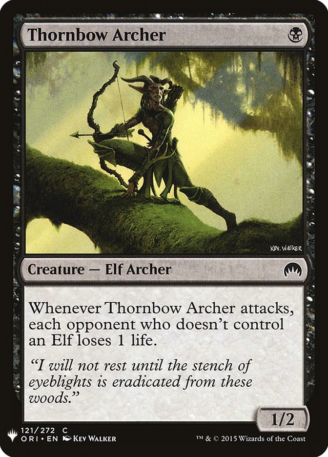 Thornbow Archer [Mystery Booster] | PLUS EV GAMES 