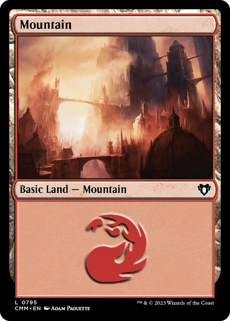 Mountain (795) [Commander Masters] | PLUS EV GAMES 