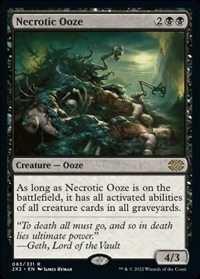 Necrotic Ooze [Double Masters 2022] | PLUS EV GAMES 