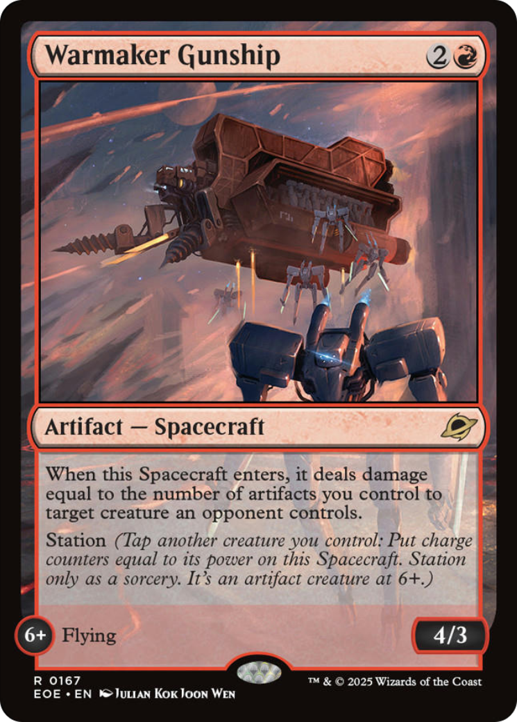 Warmaker Gunship [Edge of Eternities] | PLUS EV GAMES 