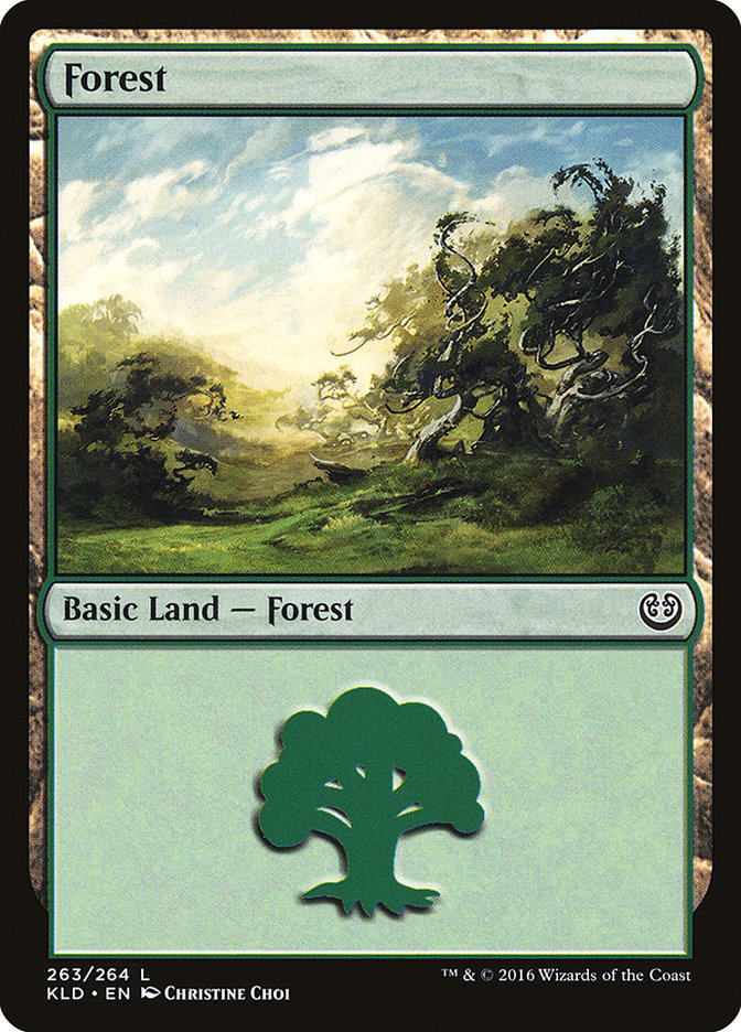 Forest (263) [Kaladesh] | PLUS EV GAMES 