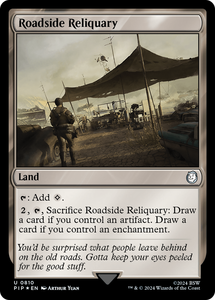 Roadside Reliquary (Surge Foil) [Fallout] | PLUS EV GAMES 