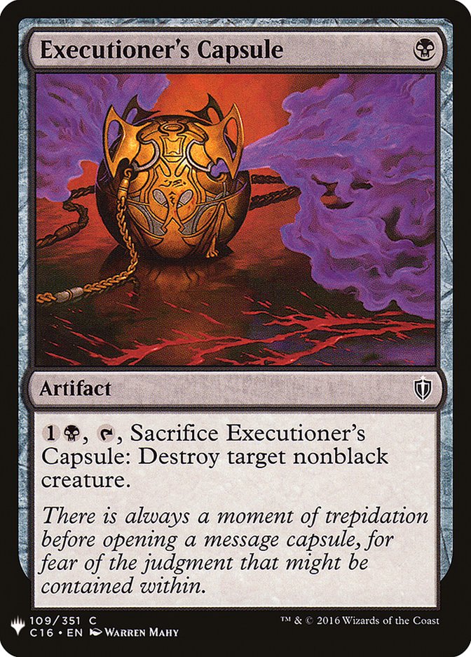 Executioner's Capsule [Mystery Booster] | PLUS EV GAMES 