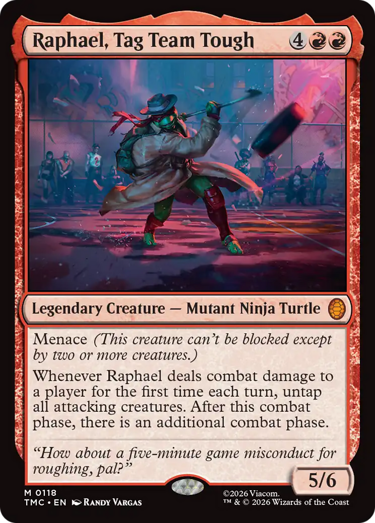 Raphael, Tag Team Tough [Teenage Mutant Ninja Turtles Commander] | PLUS EV GAMES 