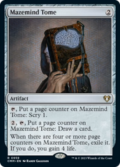 Mazemind Tome [Commander Masters] | PLUS EV GAMES 