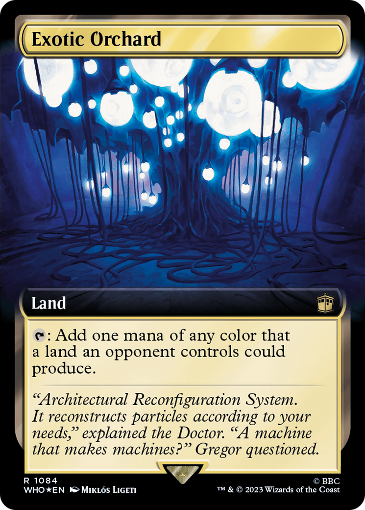 Exotic Orchard (Extended Art) (Surge Foil) [Doctor Who] | PLUS EV GAMES 