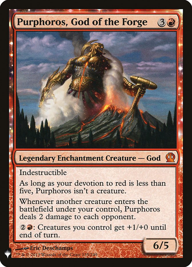Purphoros, God of the Forge [Mystery Booster] | PLUS EV GAMES 