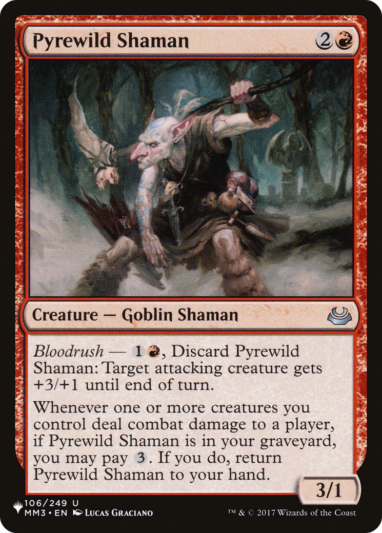 Pyrewild Shaman [The List Reprints] | PLUS EV GAMES 