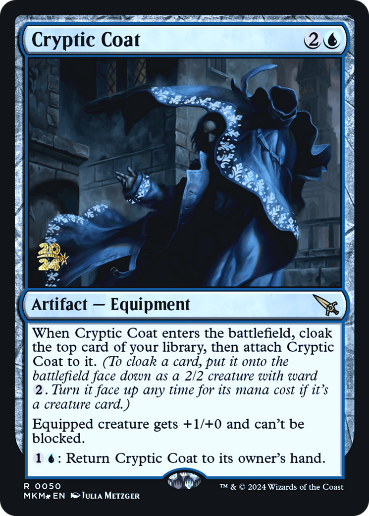 Cryptic Coat [Murders at Karlov Manor Prerelease Promos] | PLUS EV GAMES 