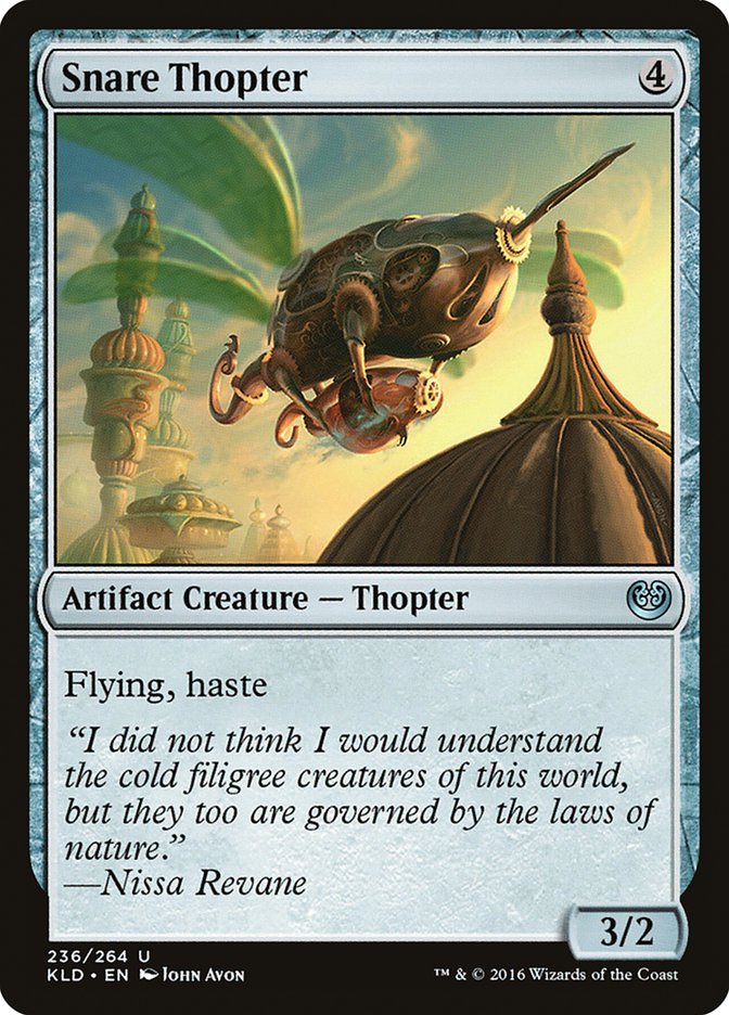 Snare Thopter [Kaladesh] | PLUS EV GAMES 