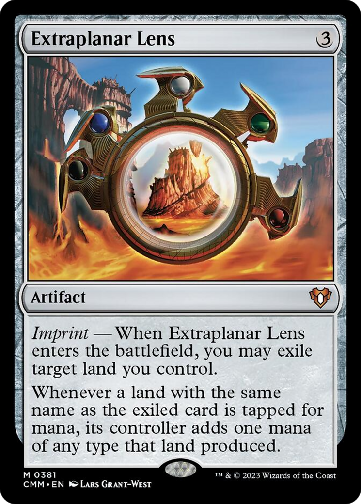 Extraplanar Lens [Commander Masters] | PLUS EV GAMES 