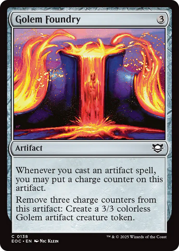 Golem Foundry [Edge of Eternities Commander] | PLUS EV GAMES 