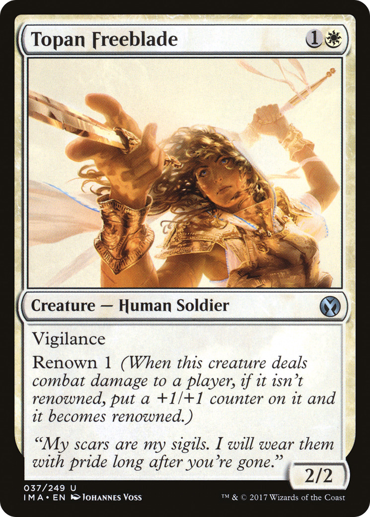 Topan Freeblade [Iconic Masters]
