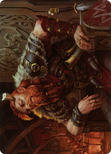 Arni Brokenbrow Art Card [Kaldheim: Art Series]