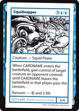Squidnapper (2021 Edition) [Mystery Booster Playtest Cards] | PLUS EV GAMES 