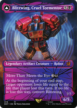 Blitzwing, Cruel Tormentor // Blitzwing, Adaptive Assailant (Shattered Glass) [Universes Beyond: Transformers]