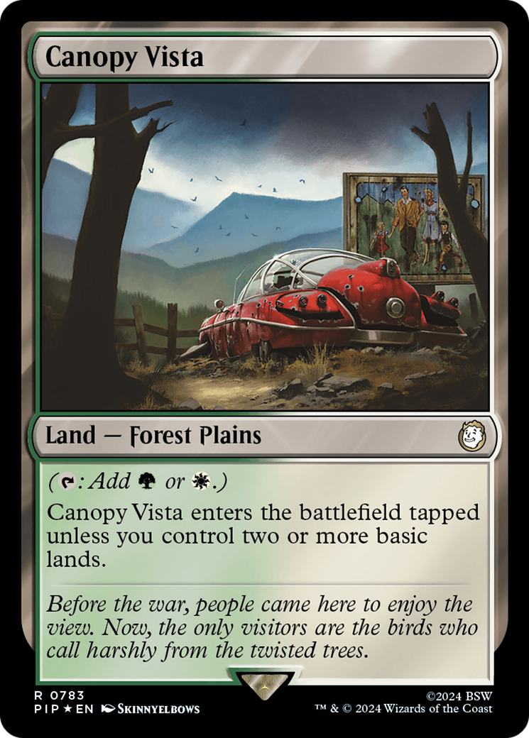 Canopy Vista (Surge Foil) [Fallout] | PLUS EV GAMES 