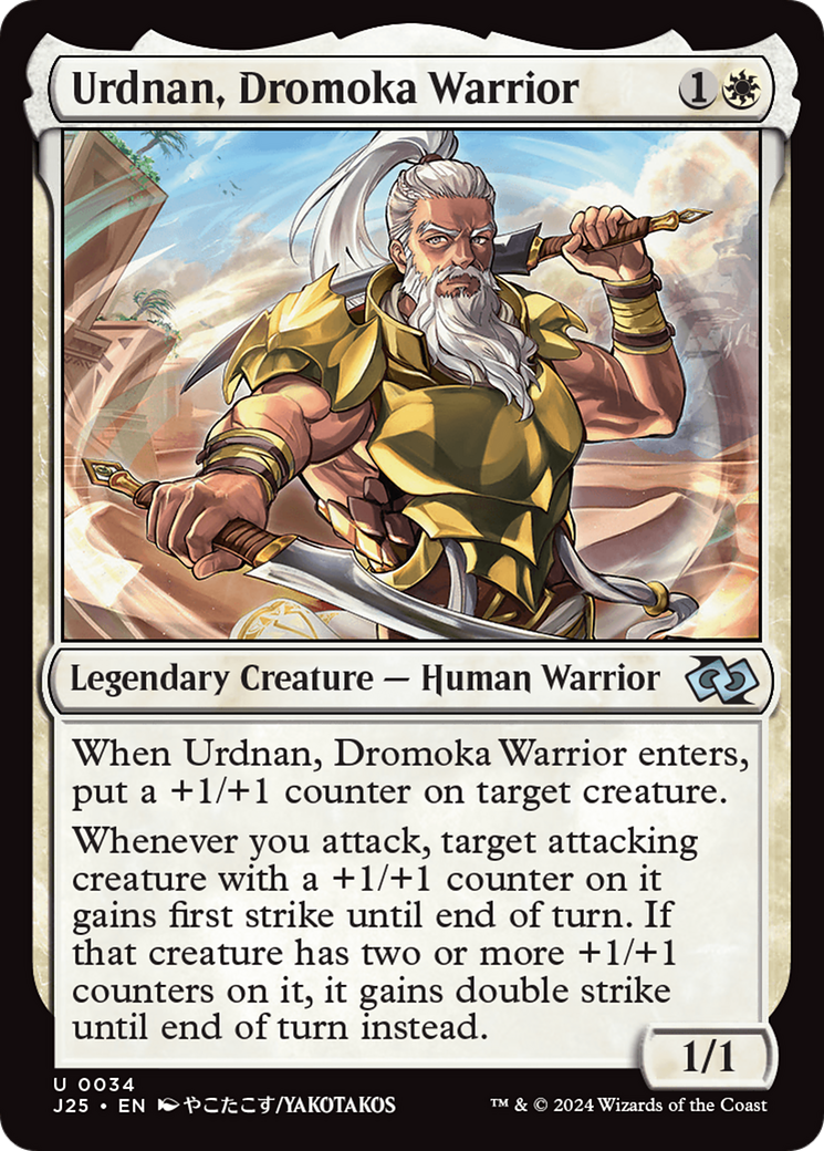 Urdnan, Dromoka Warrior (Anime) [Foundations Jumpstart] | PLUS EV GAMES 