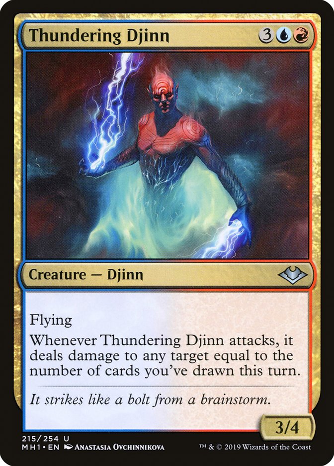 Thundering Djinn [Modern Horizons] | PLUS EV GAMES 