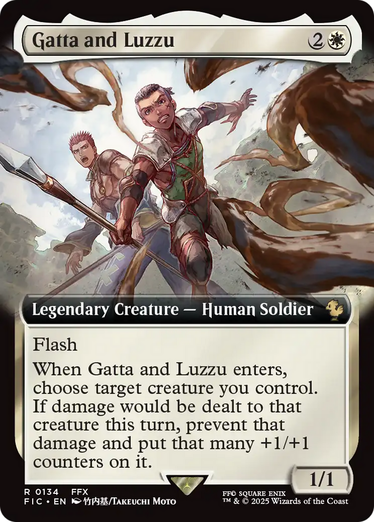 Gatta and Luzzu (Extended Art) [FINAL FANTASY Commander] | PLUS EV GAMES 