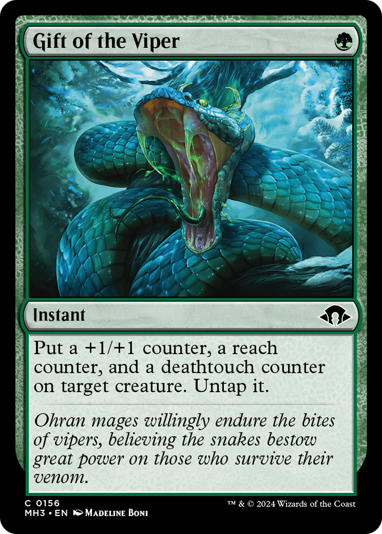 Gift of the Viper [Modern Horizons 3] | PLUS EV GAMES 