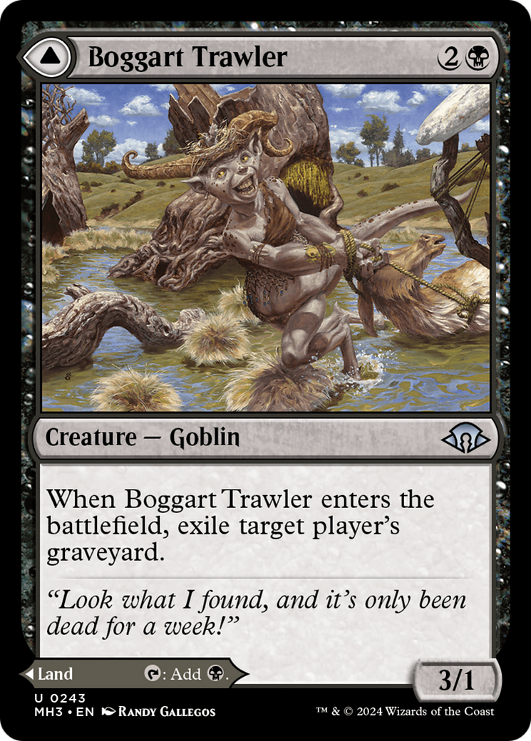 Boggart Trawler // Boggart Bog [Modern Horizons 3] | PLUS EV GAMES 