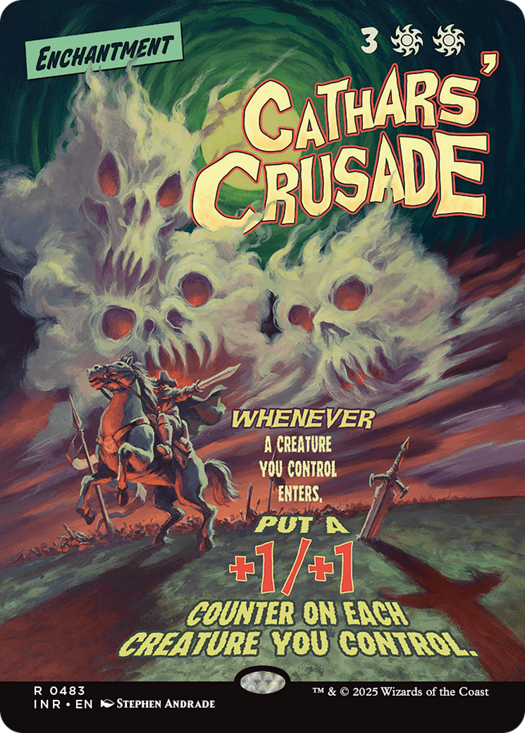 Cathars' Crusade (Showcase) [Innistrad Remastered] | PLUS EV GAMES 