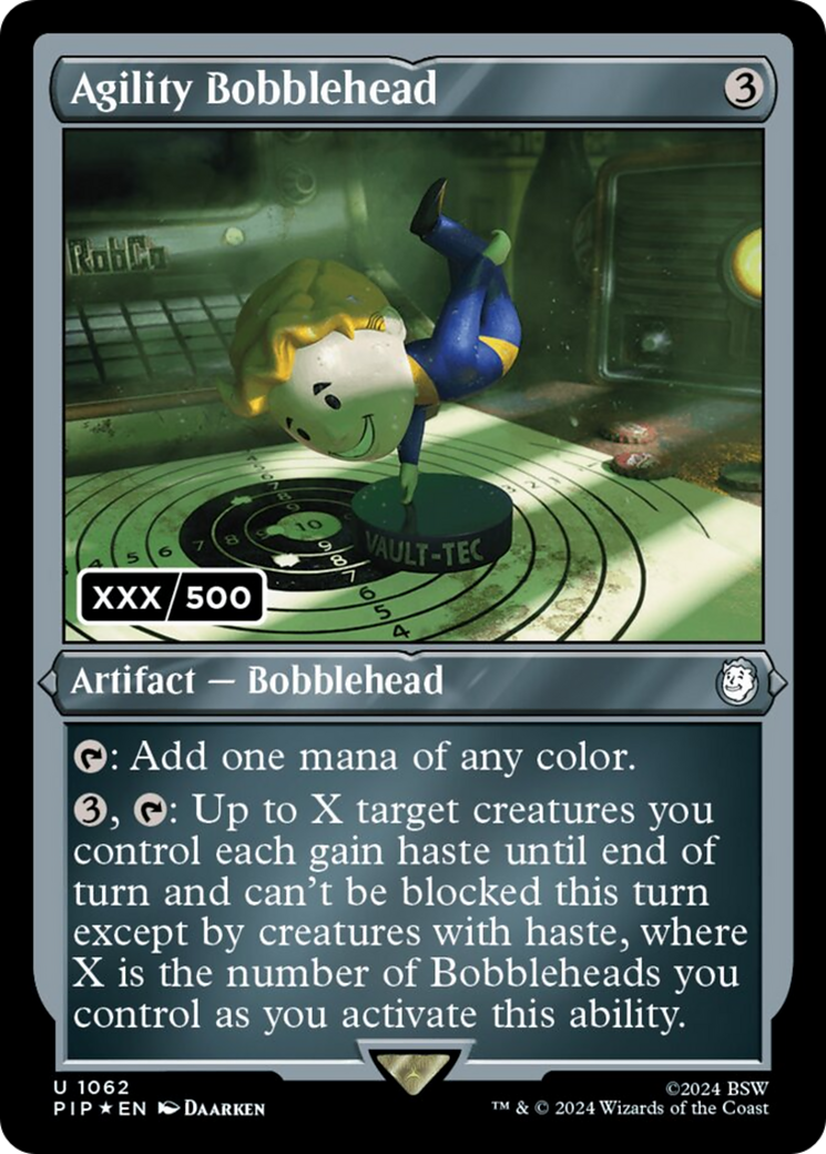 Agility Bobblehead (Serial Numbered) [Fallout] | PLUS EV GAMES 