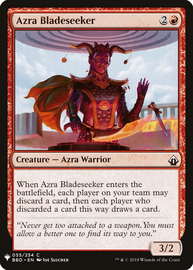 Azra Bladeseeker [Mystery Booster] | PLUS EV GAMES 