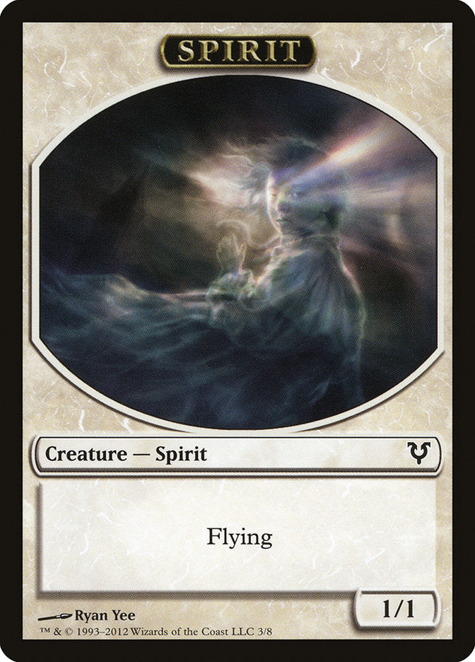 Spirit Token (3/8) [Avacyn Restored Tokens] | PLUS EV GAMES 