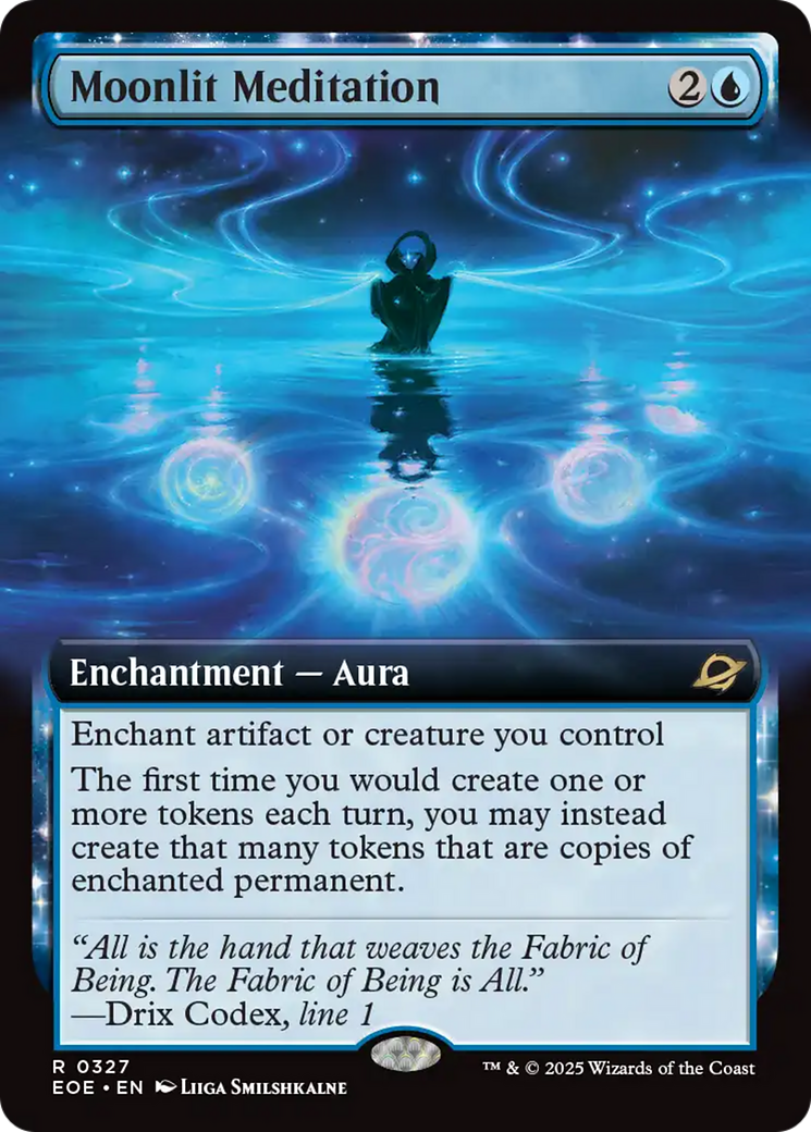 Moonlit Meditation (Extended Art) [Edge of Eternities] | PLUS EV GAMES 