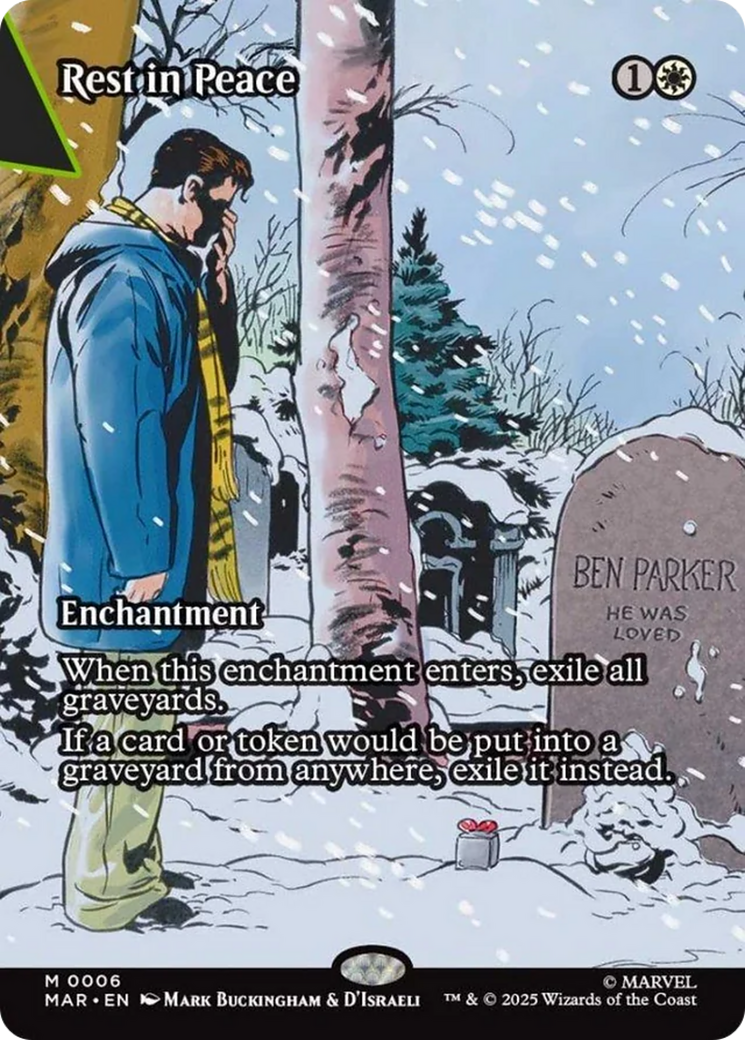 Rest in Peace (Borderless) [Marvel's Spider-Man: Eternal-Legal] | PLUS EV GAMES 