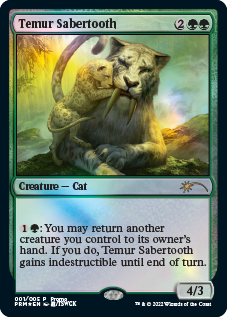 Temur Sabertooth [Year of the Tiger 2022] | PLUS EV GAMES 