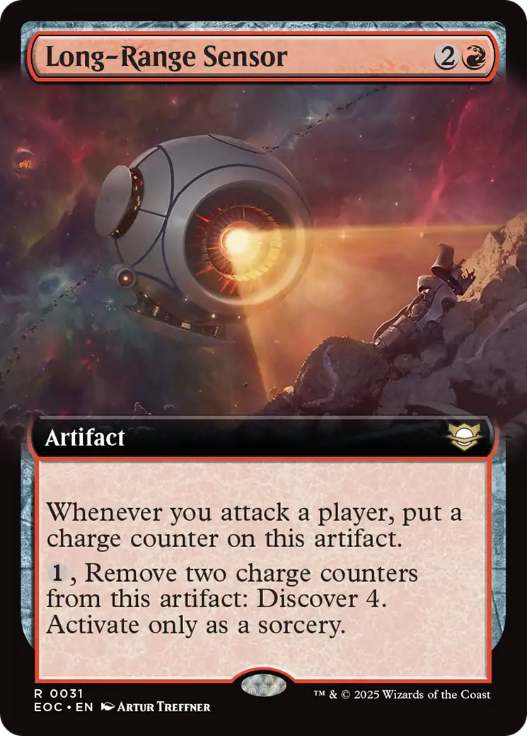 Long-Range Sensor (Extended Art) [Edge of Eternities Commander] | PLUS EV GAMES 