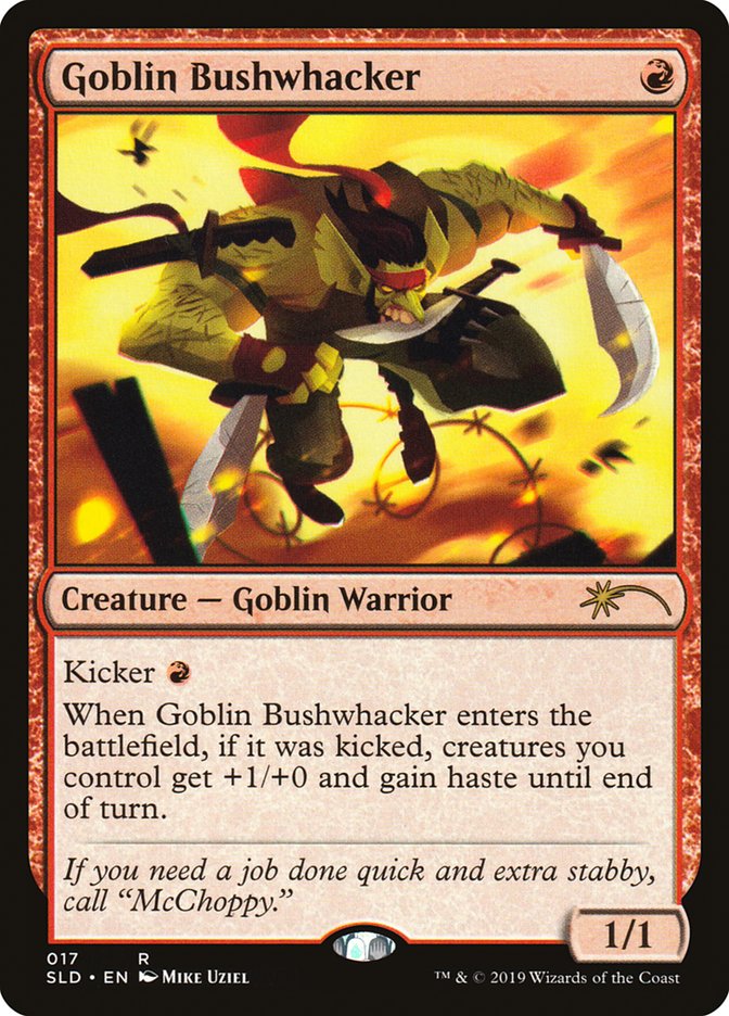 Goblin Bushwhacker [Secret Lair Drop Series] | PLUS EV GAMES 