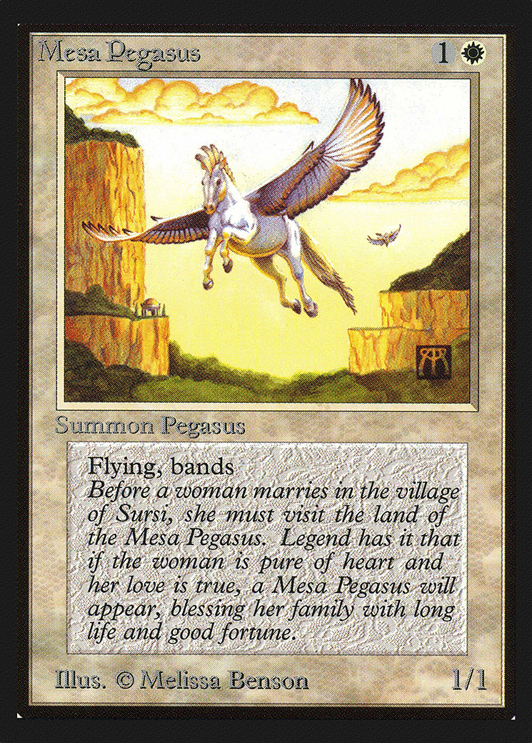 Mesa Pegasus [International Collectors’ Edition]