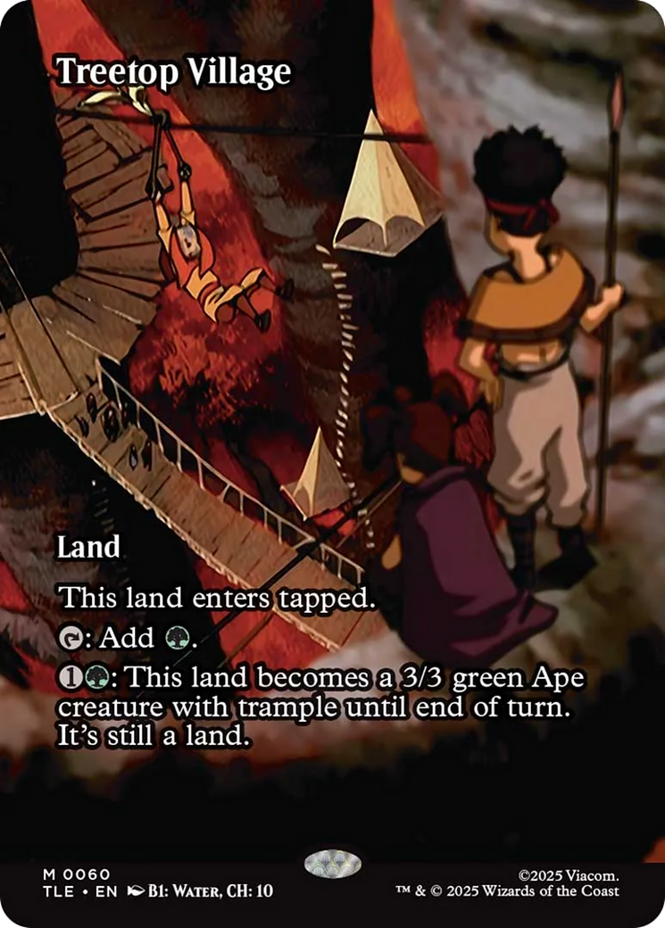 Treetop Village (Borderless) [Avatar: The Last Airbender: Eternal-Legal] | PLUS EV GAMES 