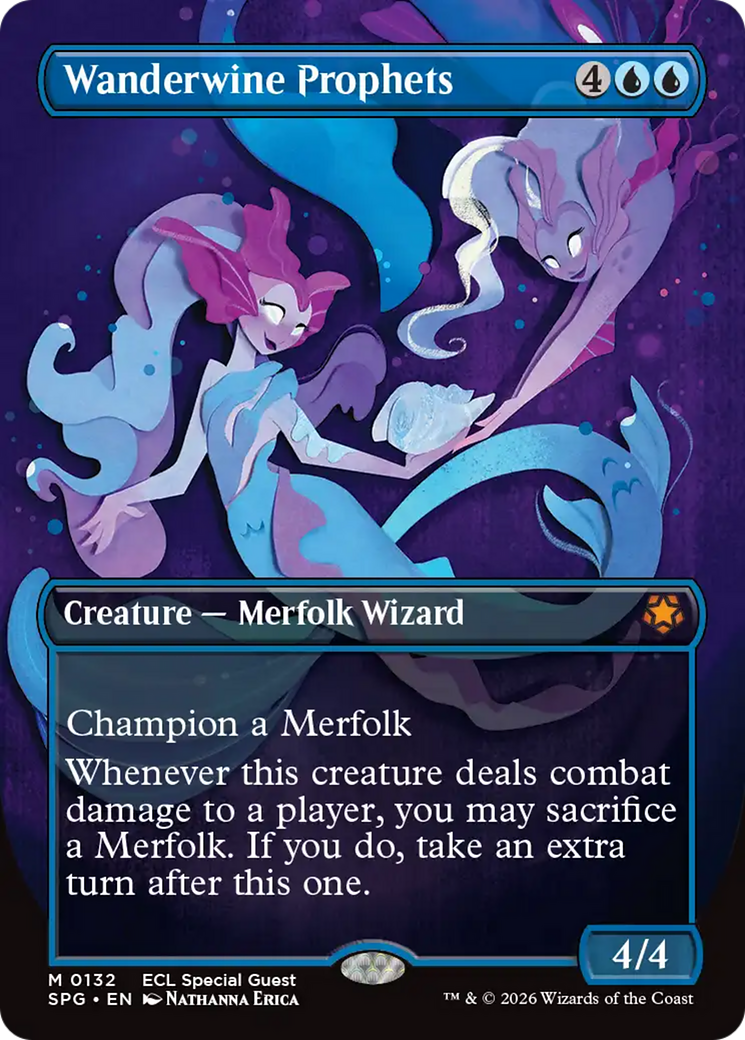 Wanderwine Prophets (Borderless) [Lorwyn Eclipsed Special Guests] | PLUS EV GAMES 