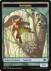 Soldier (004) // Squirrel (015) Double-Sided Token [Modern Horizons Tokens] | PLUS EV GAMES 