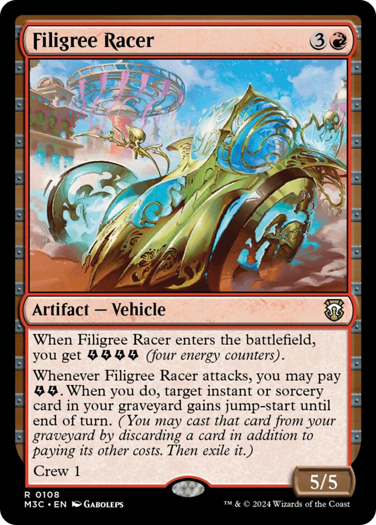 Filigree Racer [Modern Horizons 3 Commander] | PLUS EV GAMES 