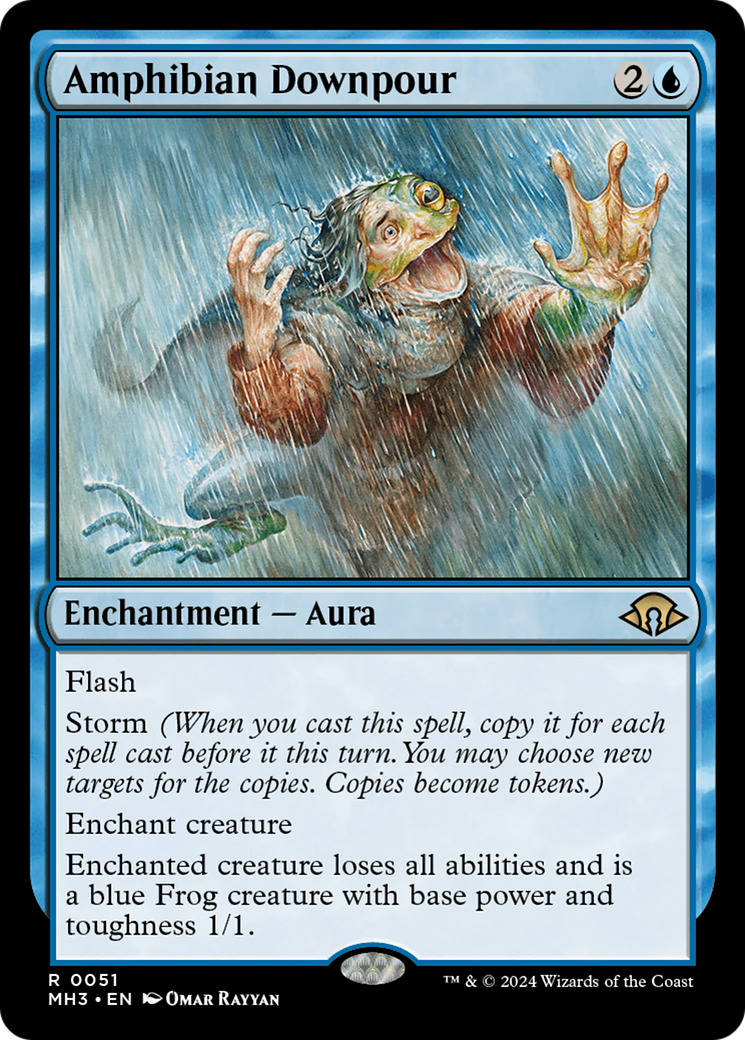 Amphibian Downpour [Modern Horizons 3] | PLUS EV GAMES 