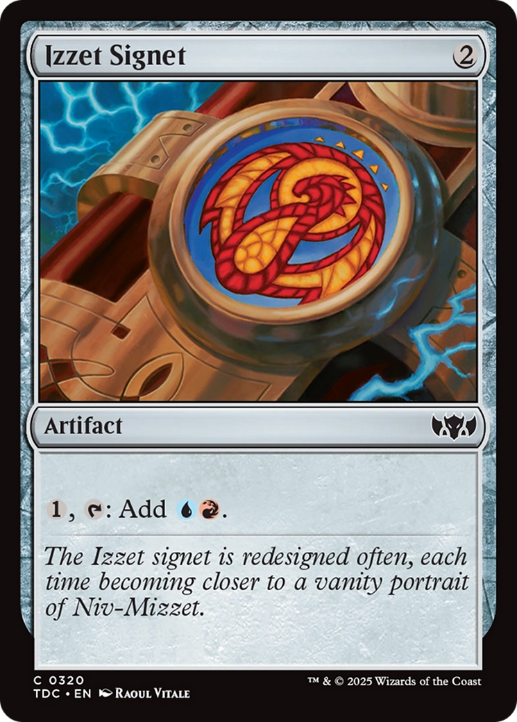 Izzet Signet [Tarkir: Dragonstorm Commander] | PLUS EV GAMES 