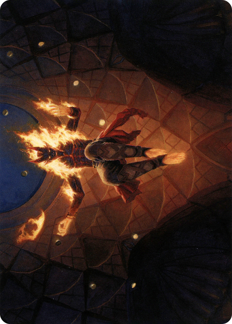 Yusri, Fortune's Flame Art Card [Modern Horizons 2 Art Series] | PLUS EV GAMES 