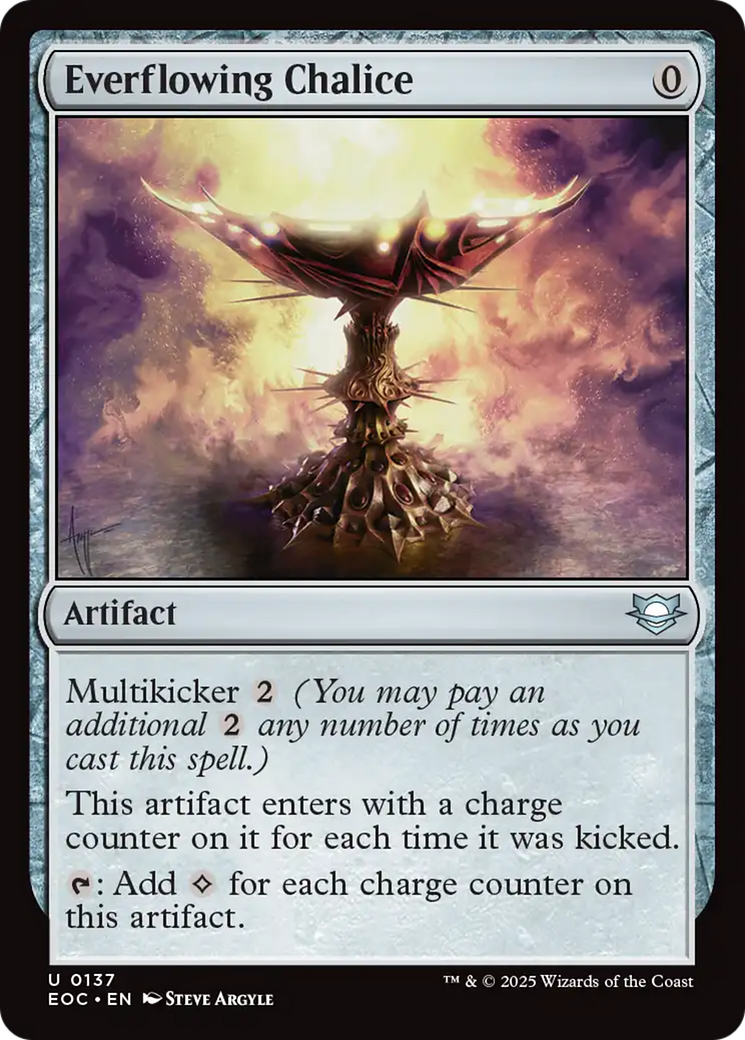 Everflowing Chalice [Edge of Eternities Commander] | PLUS EV GAMES 