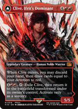 Clive, Ifrit's Dominant // Ifrit, Warden of Inferno (Borderless) (0318) [FINAL FANTASY]