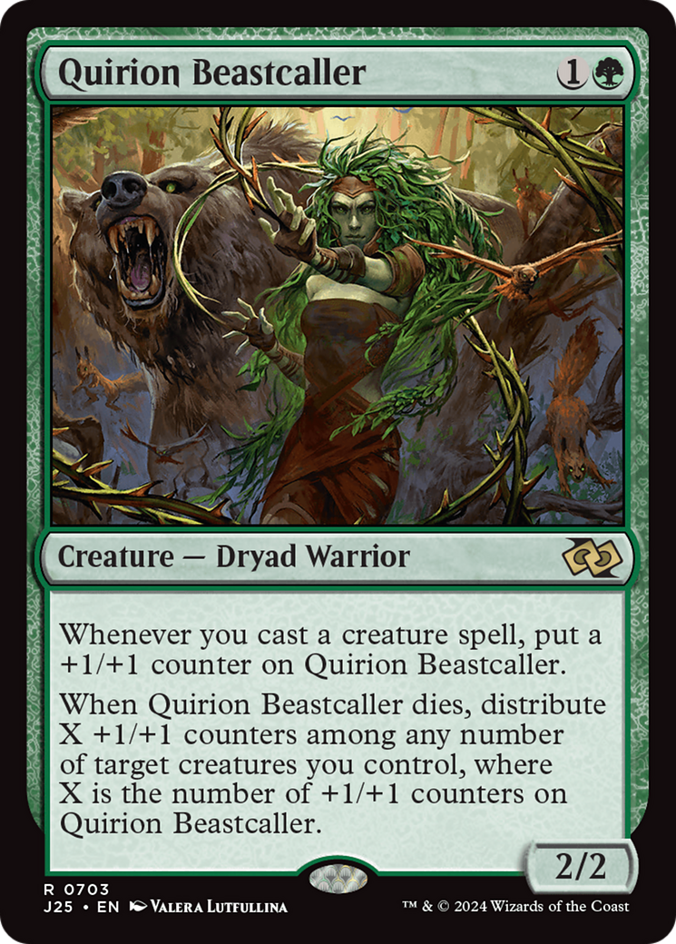 Quirion Beastcaller [Foundations Jumpstart] | PLUS EV GAMES 