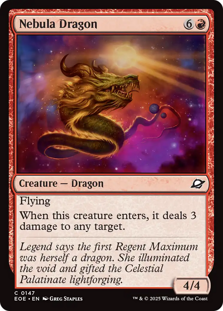 Nebula Dragon [Edge of Eternities] | PLUS EV GAMES 
